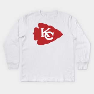 Kansas City Chieeeefs 06 Kids Long Sleeve T-Shirt